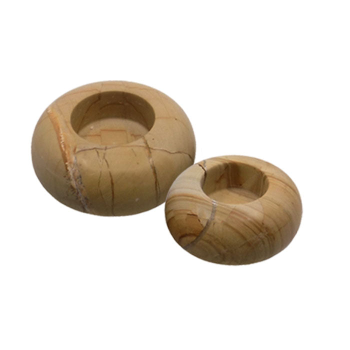 Marble Candle Holder Set