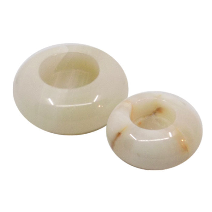 Marble Candle Holder Set