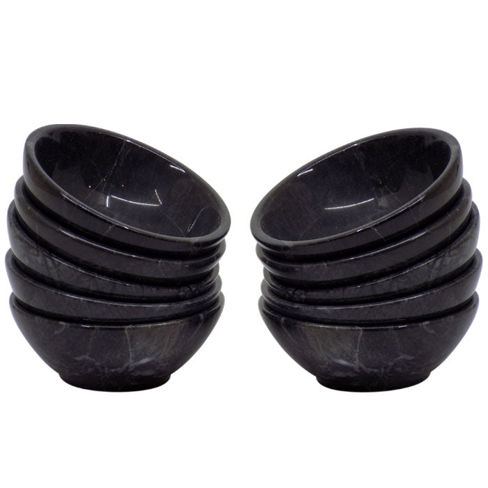 Marble Bowl Set - 10 Pieces