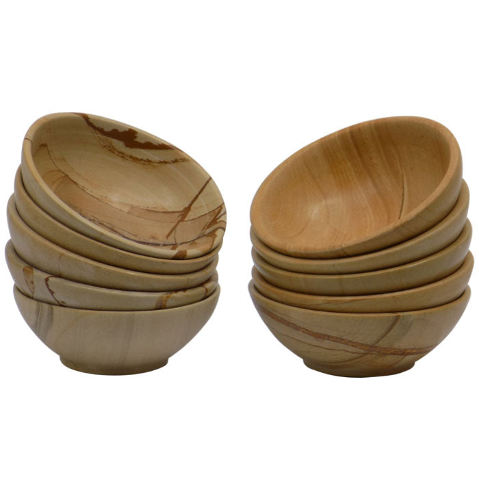 Marble Bowl Set - 10 Pieces