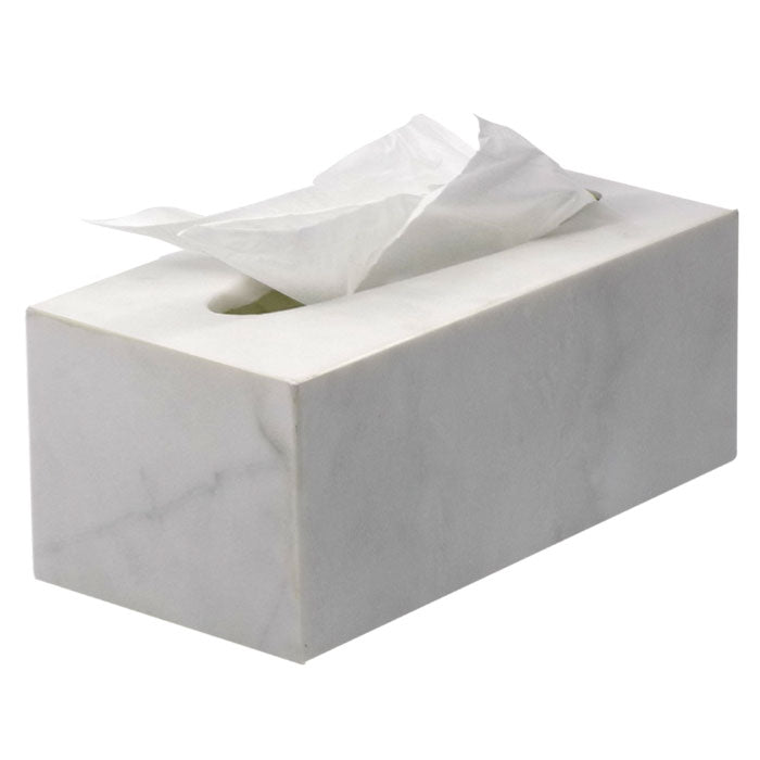 Tissue Box - Ziarat White