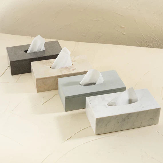 Marble Tissue Box