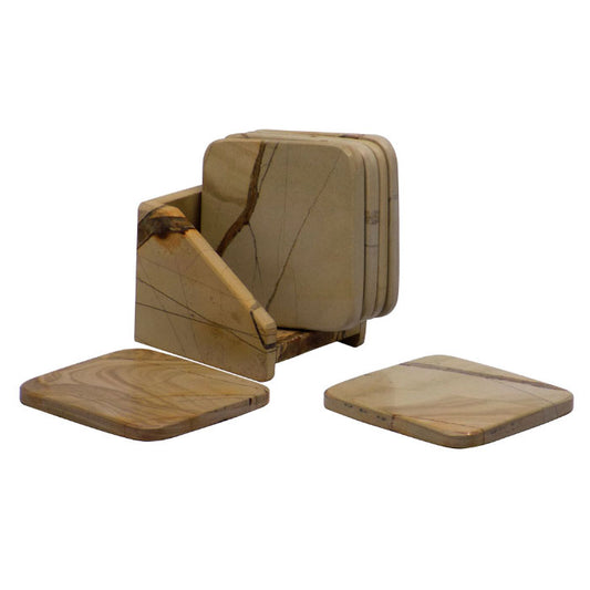 Coaster Set - Burma Teak