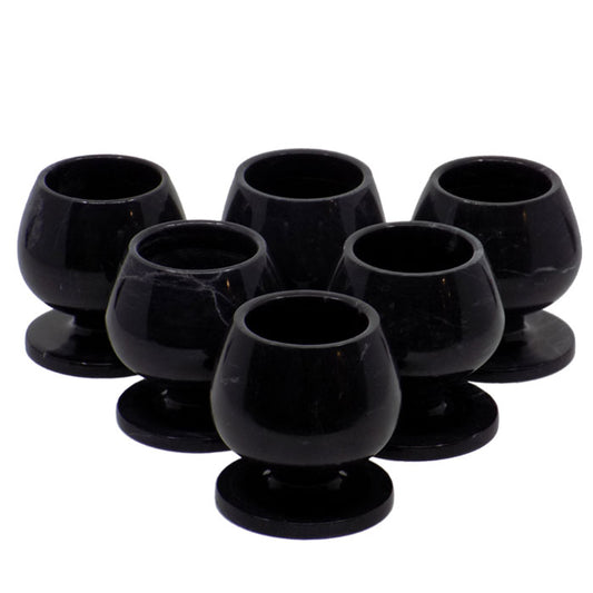 Glass Set - Jet Black