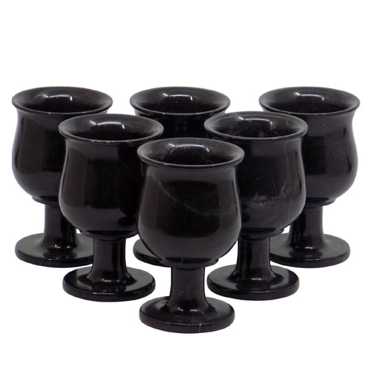 Glass Set - Jet Black