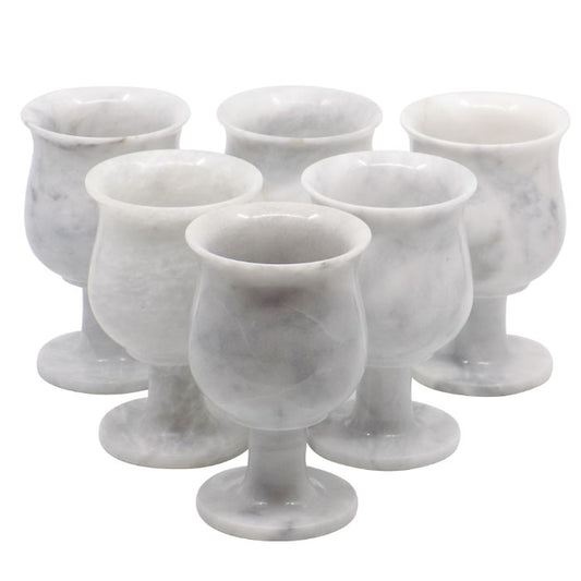 Glass Set - Ziarat White