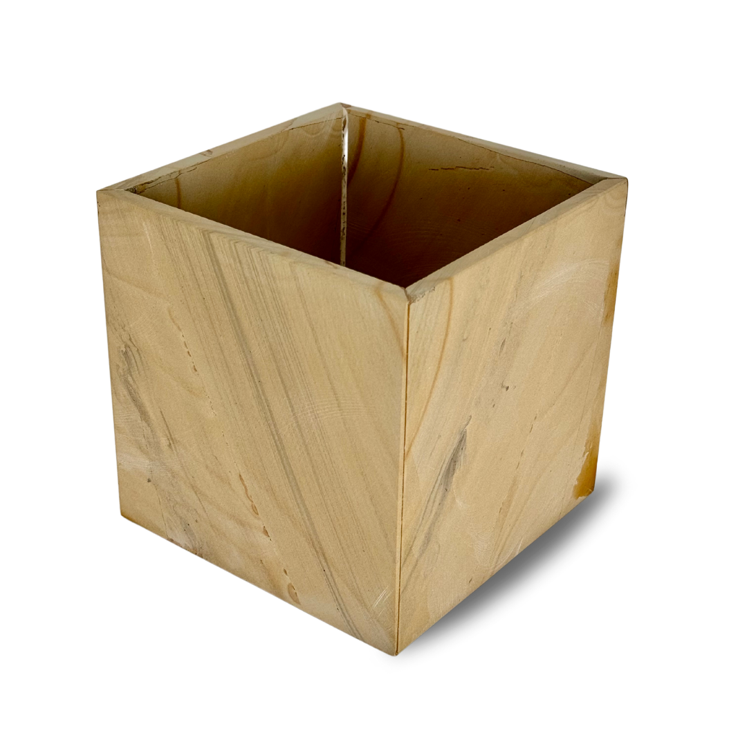 Natural Marble Waste Bin