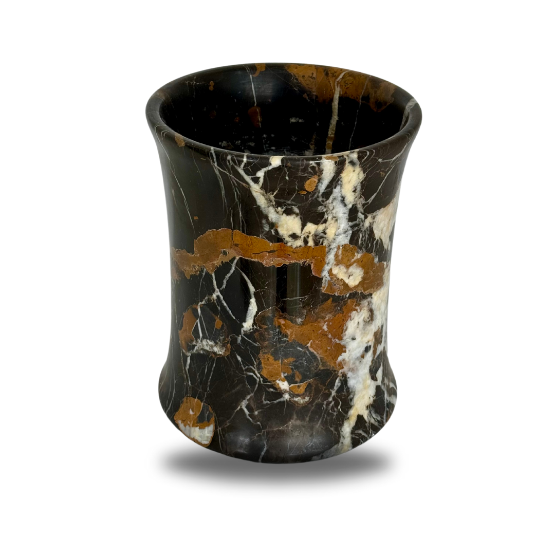 Natural Marble Waste Bin