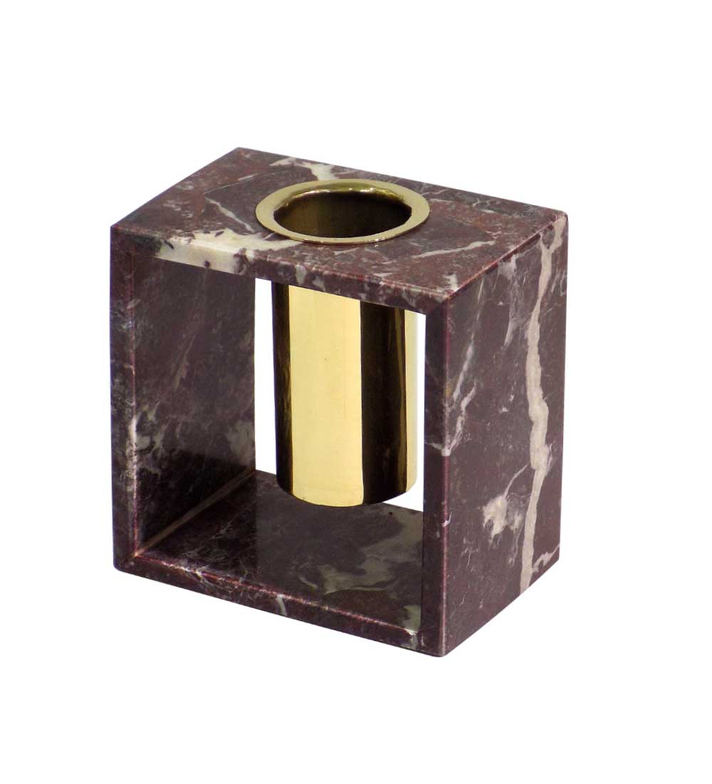 Marble Plant Pot - Medium